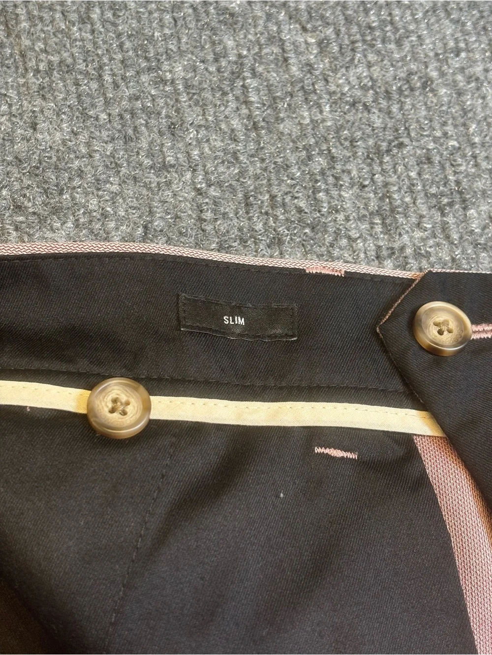 Bonobos Friday Pants Men 34x28 Slim Fit Light Pink Chinos Cotton Stretch EUC